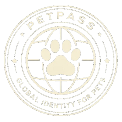 PetPass Logo — Light on Dark